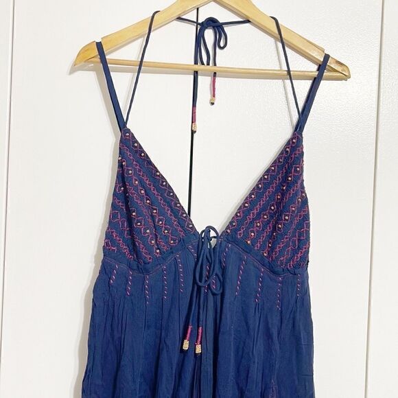 Free People June Bug Maxi Dress Size M - Picture 6 of 7